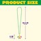 24 Pcs Mardi Gras Bead Necklaces with Pendant, 6 Designs Mardi Gras Necklaces, Gold Green Purple Beads Necklace Dress Up Costumes for Mardi Gras Party Decorations Supplies
